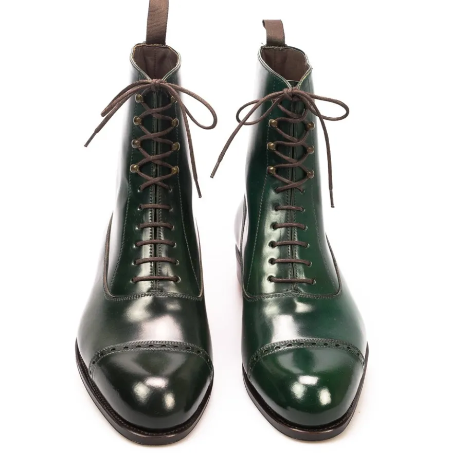 balmoral_boot_in_cordovan_green__carmina_2.webp Store Carmina BALMORAL BOOT IN CORDOVAN | GREEN