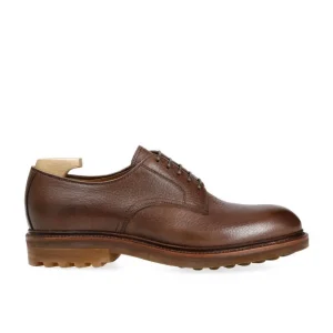 Online Carmina BLUCHER A TIGE LISSE MARRON ELBAMAT | BROWN