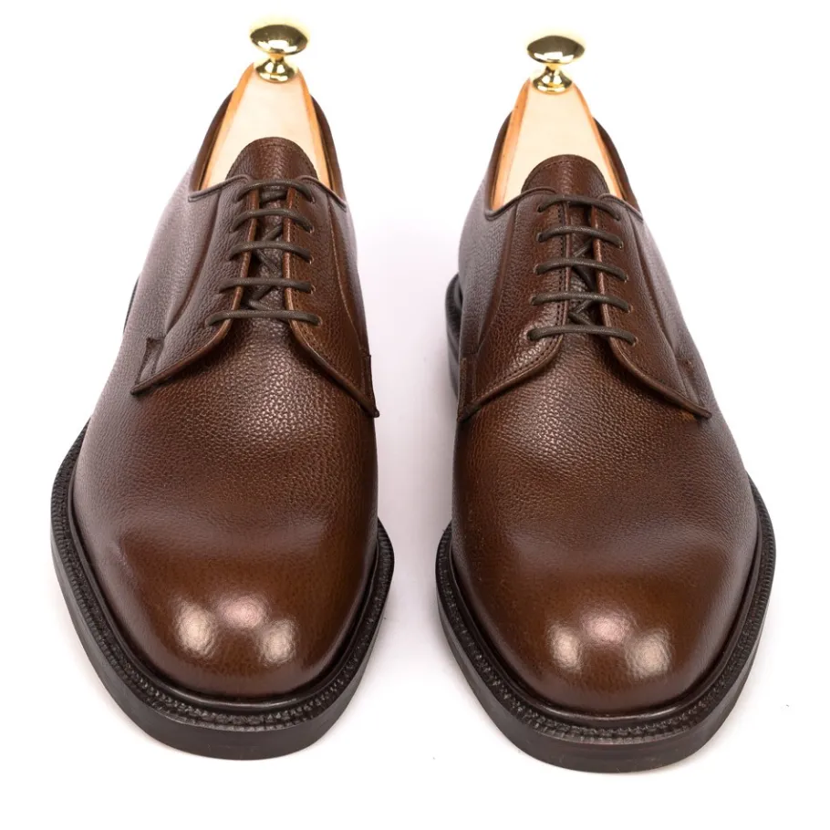 blucher_a_tige_lisse_marron_grabado__carmina_3.webp Cheap Carmina BLUCHER A TIGE LISSE MARRON GRABADO | BROWN