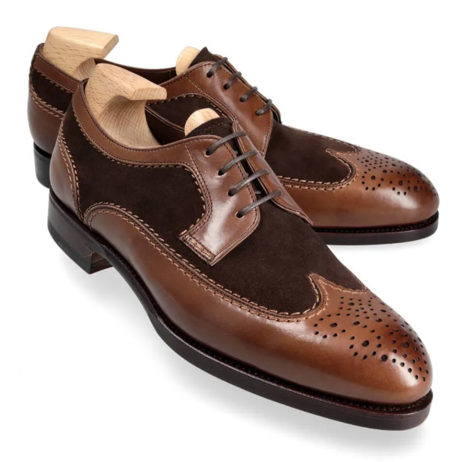 blucher_pelle_vega_brown_ante__carmina_0.webp Store Carmina BLUCHER PELLE VEGA ANTE | BROWN