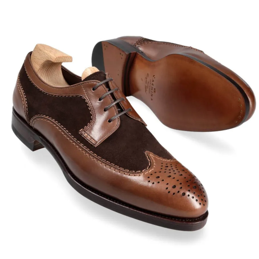 blucher_pelle_vega_brown_ante__carmina_1.webp Store Carmina BLUCHER PELLE VEGA ANTE | BROWN