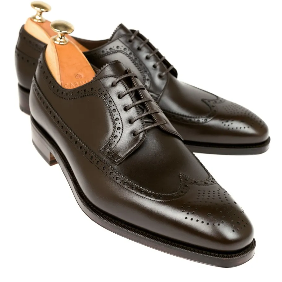 blucher_pelle_vega_marron_boxcalf_carmina_0.webp Discount Carmina BLUCHER PELLE VEGA MARRON BOXCALF | BROWN