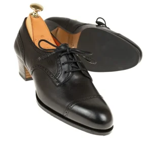 Cheap Carmina BLUCHER TALONS FEMME RUSTICALF NOIR | BLACK