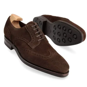 Best Carmina BLUCHER TOE CAP VEGA CHAUSSURES MARRON DAIM | BROWN