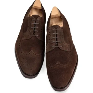 Best Carmina BLUCHER TOE CAP VEGA CHAUSSURES MARRON DAIM | BROWN