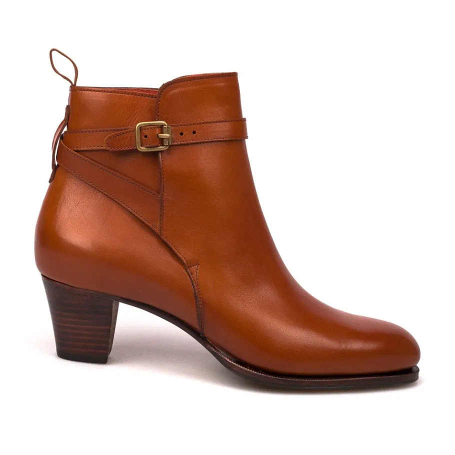 boots_jodphur_a_talons_femme_vitello_chtaigner__carmina_2.webp Best Carmina BOOTS JODPHUR A TALONS FEMME VITELLO CHÂTAIGNER | TANNED