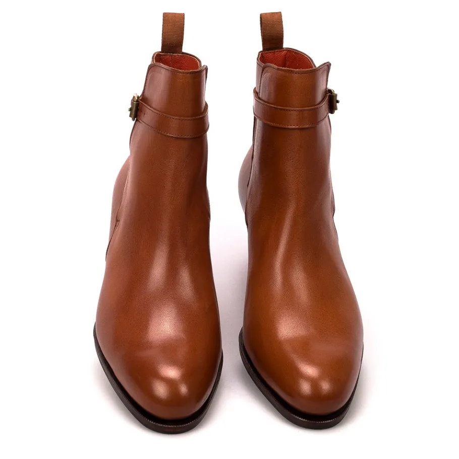 boots_jodphur_a_talons_femme_vitello_chtaigner__carmina_3.webp Best Carmina BOOTS JODPHUR A TALONS FEMME VITELLO CHÂTAIGNER | TANNED