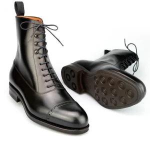 Fashion Carmina BOTTES BALMORAL BOXCALF NOIR |