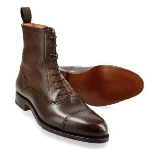Best Sale Carmina BOTTES BALMORAL BOXCALF RUSTICALF MARRON | BROWN