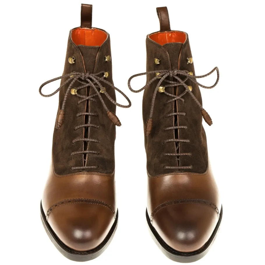 bottes_balmoral_femme_daim_vegano_marron__carmina_3.webp Clearance Carmina BOTTES BALMORAL FEMME DAIM VEGANO MARRON | BROWN