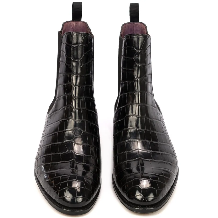bottes_chelsea_alligator_noir__carmina_3.webp Online Carmina BOTTES CHELSEA ALLIGATOR NOIR | BLACK