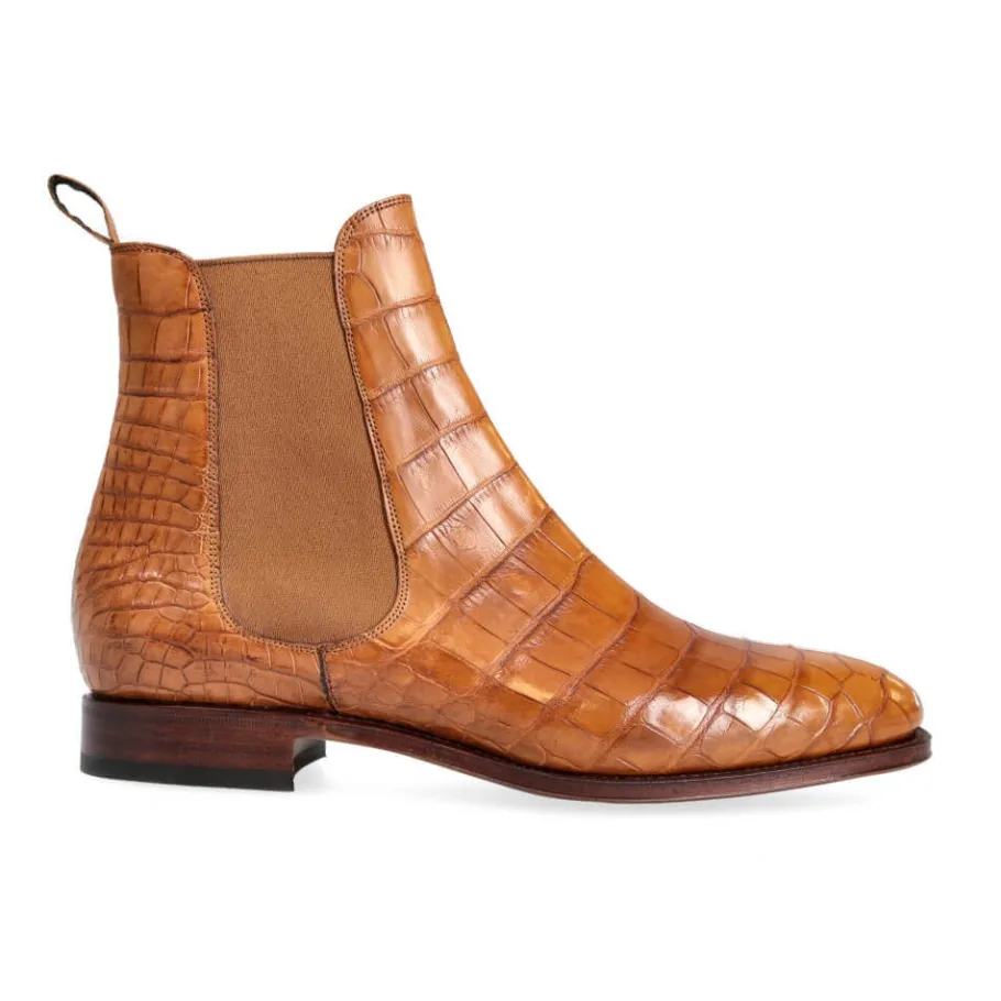bottes_chelsea_femme_alligator_cuir__carmina_2.webp Outlet Carmina BOTTES CHELSEA FEMME ALLIGATOR CUIR | TANNED
