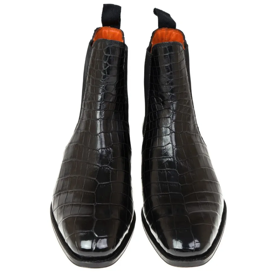 bottes_chelsea_femme_alligator_noir__carmina_3.webp Cheap Carmina BOTTES CHELSEA FEMME ALLIGATOR NOIR | BLACK