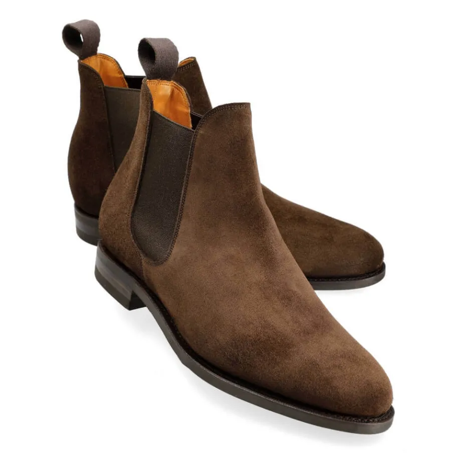 bottes_chelsea_femme_daim_marron__carmina_0.webp Best Sale Carmina BOTTES CHELSEA FEMME DAIM MARRON | BROWN