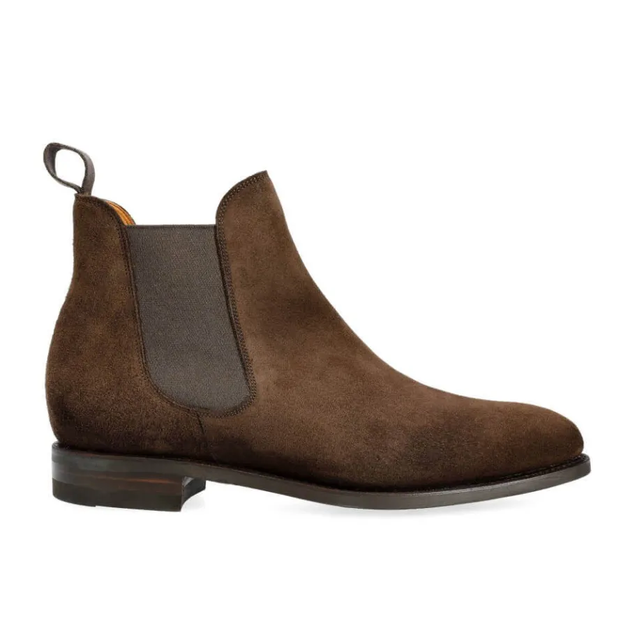 bottes_chelsea_femme_daim_marron__carmina_2.webp Best Sale Carmina BOTTES CHELSEA FEMME DAIM MARRON | BROWN