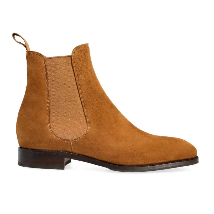 bottes_chelsea_femme_daim_tabac__carmina_2.webp Best Sale Carmina BOTTES CHELSEA FEMME DAIM TABAC |