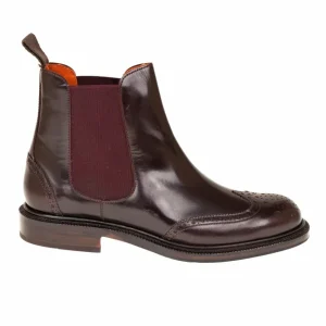 Flash Sale Carmina BOTTES CHELSEA FEMME HORSE BORDEAUX |