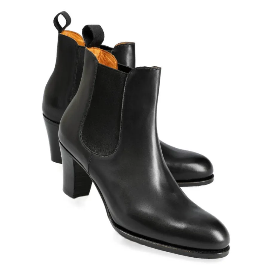 bottes_chelsea_femme_talon_vitello_noir__carmina_0.webp Clearance Carmina BOTTES CHELSEA FEMME TALON VITELLO NOIR | BLACK