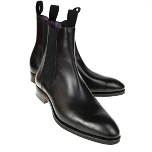 Cheap Carmina BOTTES CHELSEA HOMME BOXCALF NOIR | BLACK
