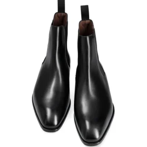 Discount Carmina BOTTES CHELSEA HOMME BOXCALF NOIR |