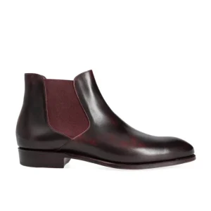 Hot Carmina BOTTES CHELSEA HOMME MUSEUM | BURGUNDY