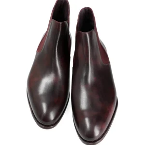 Hot Carmina BOTTES CHELSEA HOMME MUSEUM | BURGUNDY