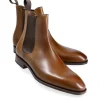 Clearance Carmina BOTTES CHELSEA HOMME VEGANO MARRON | BROWN