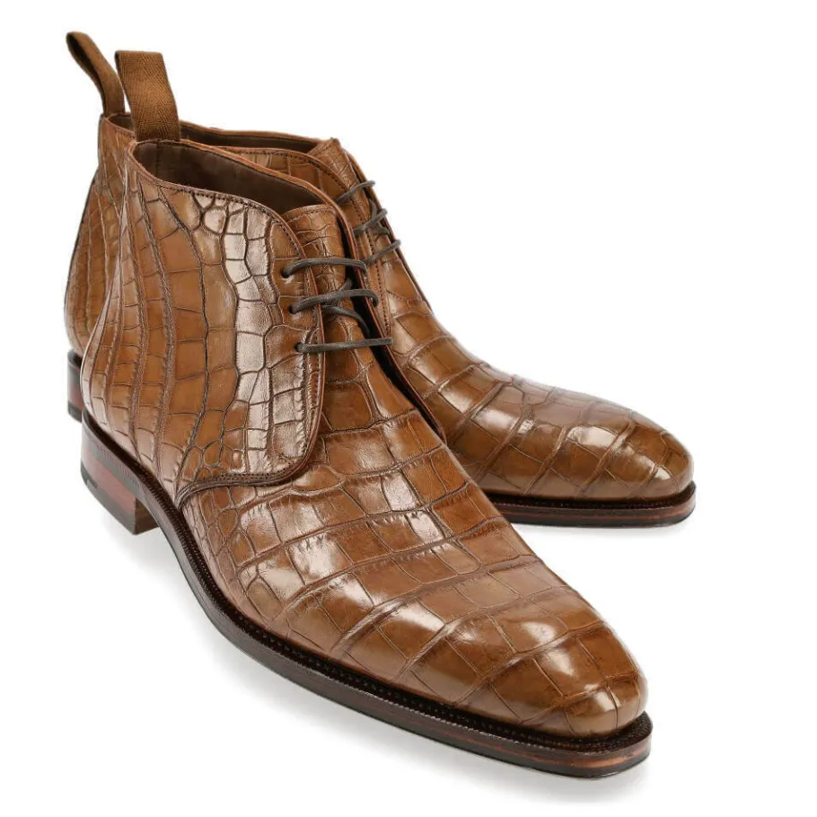 bottes_chukka_alligator_cuir__carmina_0.webp Fashion Carmina BOTTES CHUKKA ALLIGATOR CUIR | TANNED