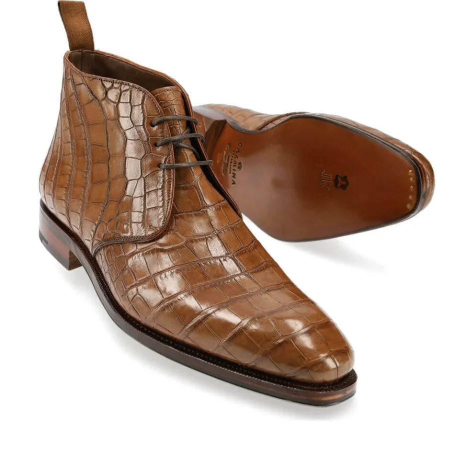 bottes_chukka_alligator_cuir__carmina_1.webp Fashion Carmina BOTTES CHUKKA ALLIGATOR CUIR | TANNED