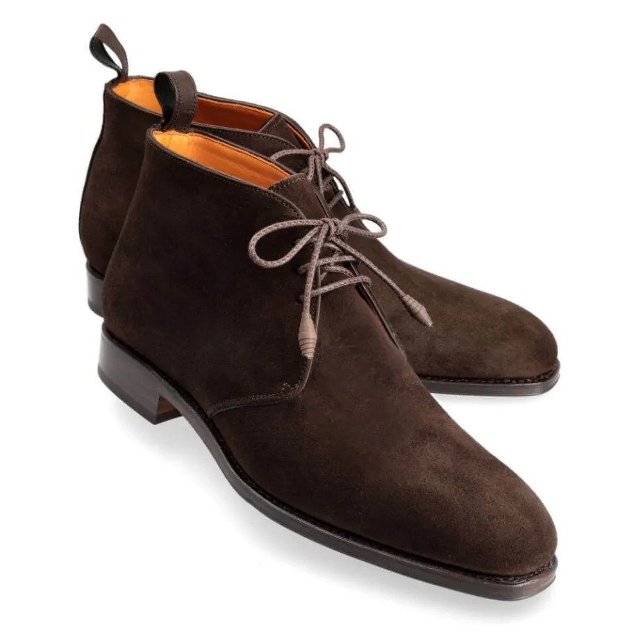 bottes_chukka_femme_daim_marron__carmina_0.webp Discount Carmina BOTTES CHUKKA FEMME DAIM MARRON | BROWN