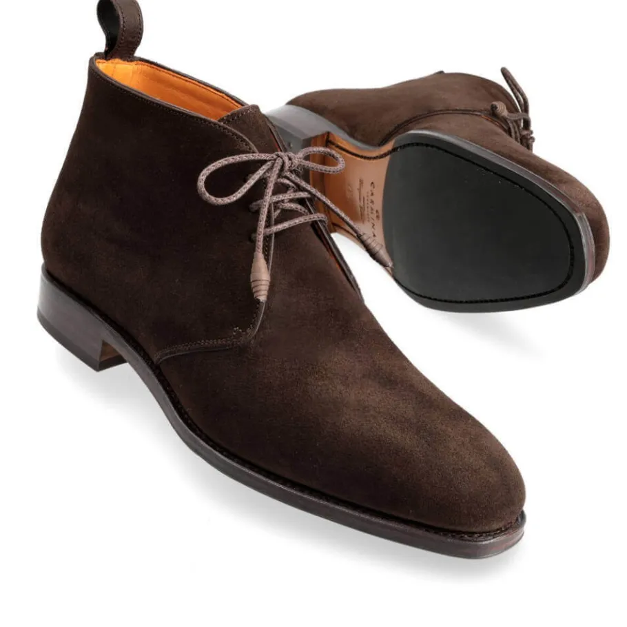 bottes_chukka_femme_daim_marron__carmina_1.webp Discount Carmina BOTTES CHUKKA FEMME DAIM MARRON | BROWN
