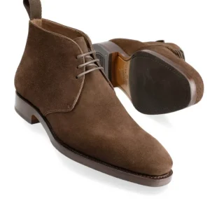 Flash Sale Carmina BOTTES CHUKKA HOMME DAIM MARRON | BROWN