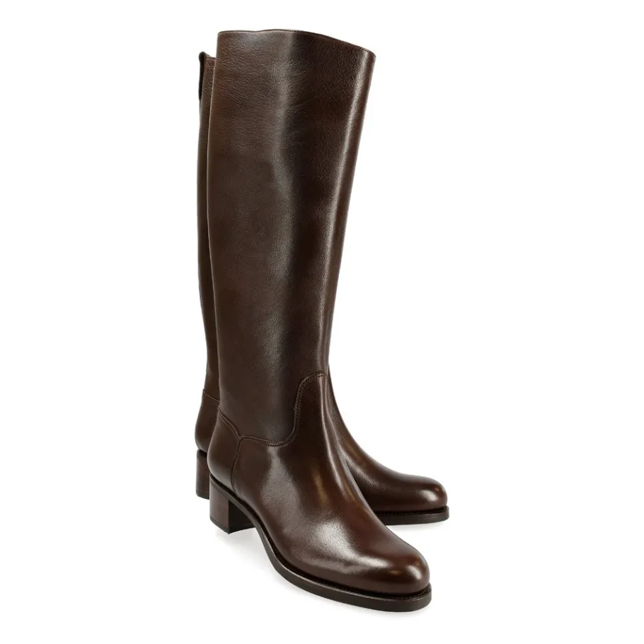 bottes_hautes_femme_rusticalf_marron__carmina_0.webp Cheap Carmina BOTTES HAUTES FEMME RUSTICALF MARRON | BROWN