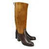 Shop Carmina BOTTES HAUTES FEMME RUSTICALF MARRON TABAC | BROWN/TOBACCO