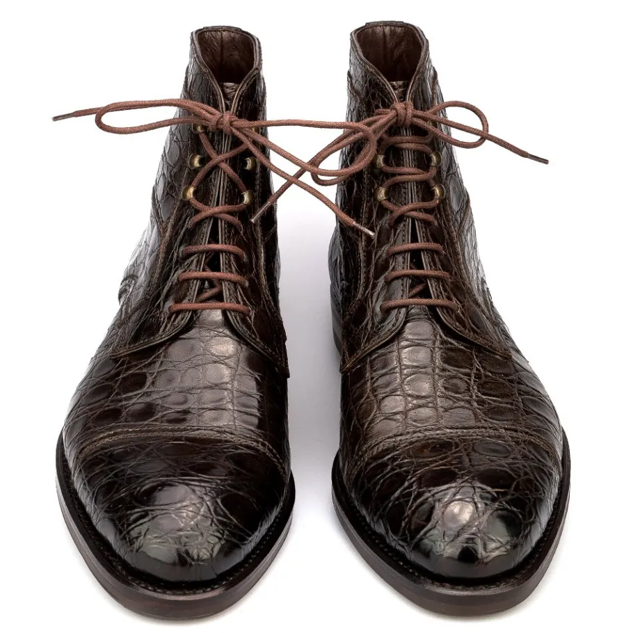 bottes_homme_a_bout_droit_crocodile_marron__carmina_3.webp Online Carmina BOTTES HOMME A BOUT DROIT CROCODILE MARRON |