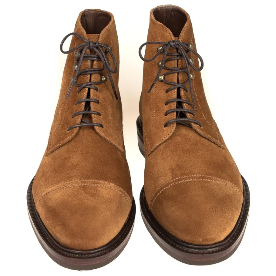 bottes_homme_a_bout_droit_daim_tobacco_carmina_3.webp Best Sale Carmina BOTTES HOMME A BOUT DROIT DAIM | TOBACCO