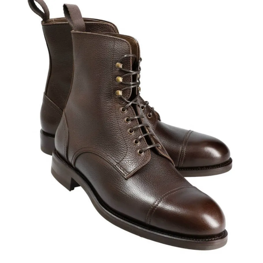 bottes_homme_a_bout_droit_grain_marron_carmina_0.webp Cheap Carmina BOTTES HOMME A BOUT DROIT GRAIN MARRON | BROWN