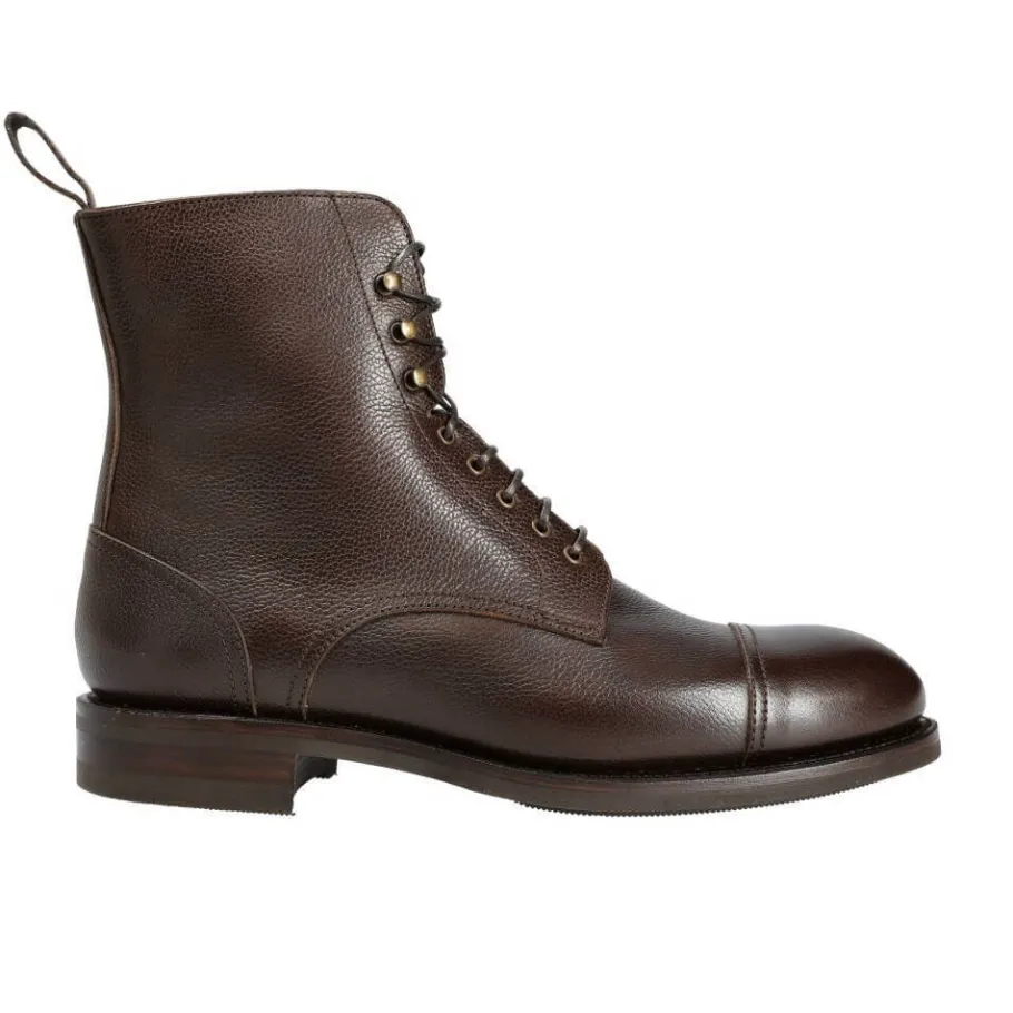 bottes_homme_a_bout_droit_grain_marron_carmina_2.webp Cheap Carmina BOTTES HOMME A BOUT DROIT GRAIN MARRON | BROWN