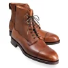 Cheap Carmina BOTTES HOMME A BOUT DROIT KARAGRAIN TAN | TANNED(CHESNUTFINISH)