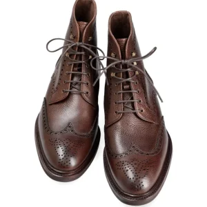 New Carmina BOTTES HOMME PELLE VEGA KARAGRAIN MARRON | BROWN