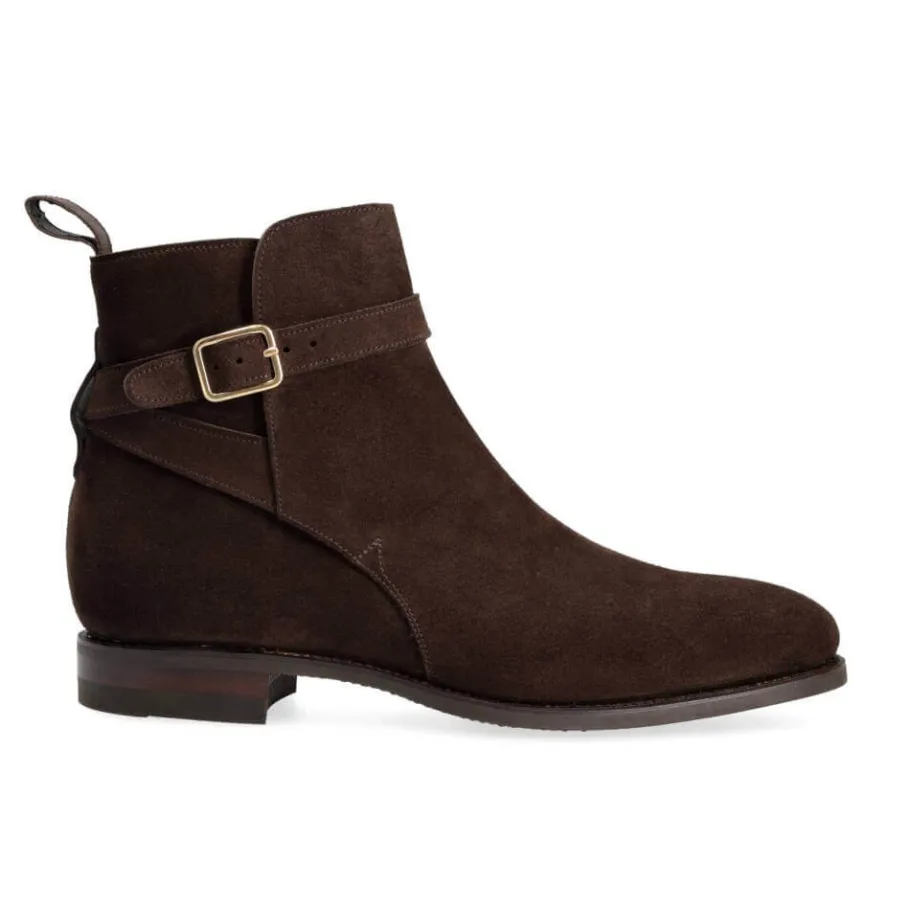 bottes_jodhpur_femme_daim_marron_carmina_2.webp Best Sale Carmina BOTTES JODHPUR FEMME DAIM MARRON | BROWN