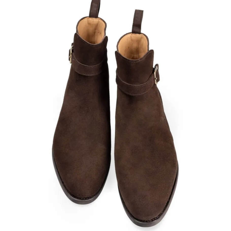 bottes_jodhpur_femme_daim_marron_carmina_3.webp Best Sale Carmina BOTTES JODHPUR FEMME DAIM MARRON | BROWN