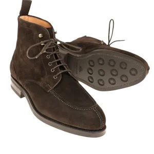 New Carmina BOTTES MILITAIRES DAIM BRAUN | BROWN
