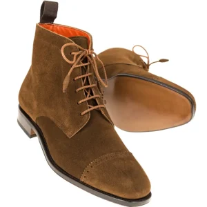 Fashion Carmina BOTTES MILITAIRES FEMME DAIM | SNUFF