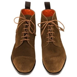 Fashion Carmina BOTTES MILITAIRES FEMME DAIM | SNUFF