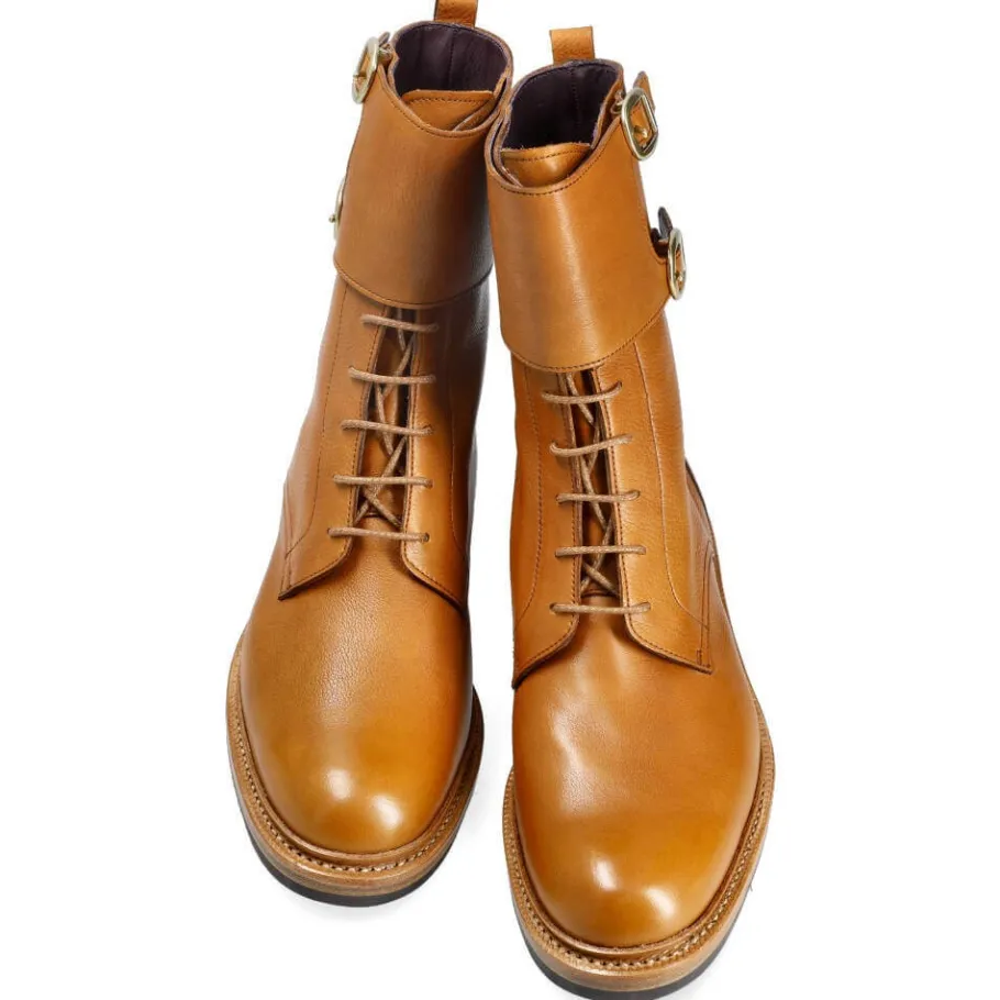 bottes_militaires_femme_rusticalf_tan_carmina_3.webp Outlet Carmina BOTTES MILITAIRES FEMME RUSTICALF TAN | TANNED