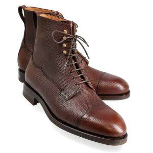 Discount Carmina BOTTES MILITAIRES RUSSIAN CALF BRAUN | BROWN