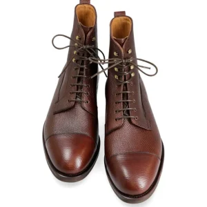Discount Carmina BOTTES MILITAIRES RUSSIAN CALF BRAUN | BROWN