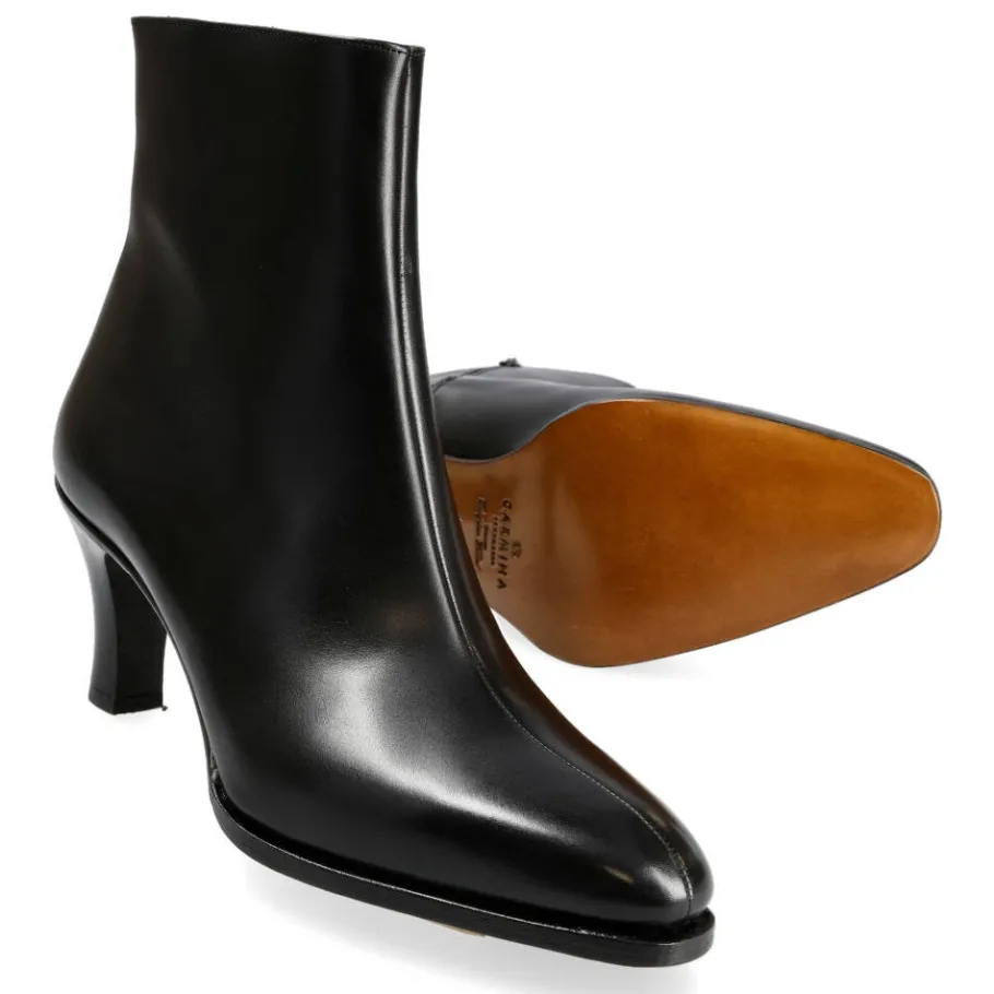 bottines_a_talons_femme_vitello_noir_carmina_1.webp Best Carmina BOTTINES A TALONS FEMME VITELLO NOIR | BLACK