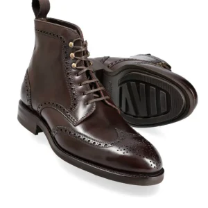 Flash Sale Carmina BOTTINES BOUT GOLF CORDOVAN BORDEAUX | BURGUNDY